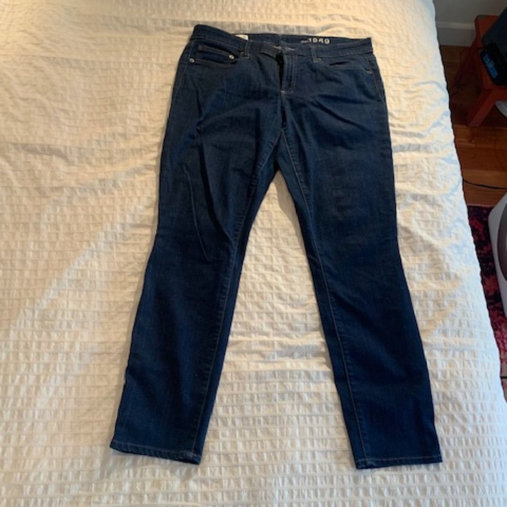 Gap Always Skinny Dark Blue Jeans